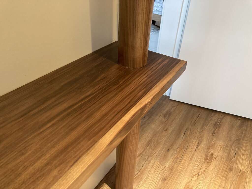 Black Walnut Shelving